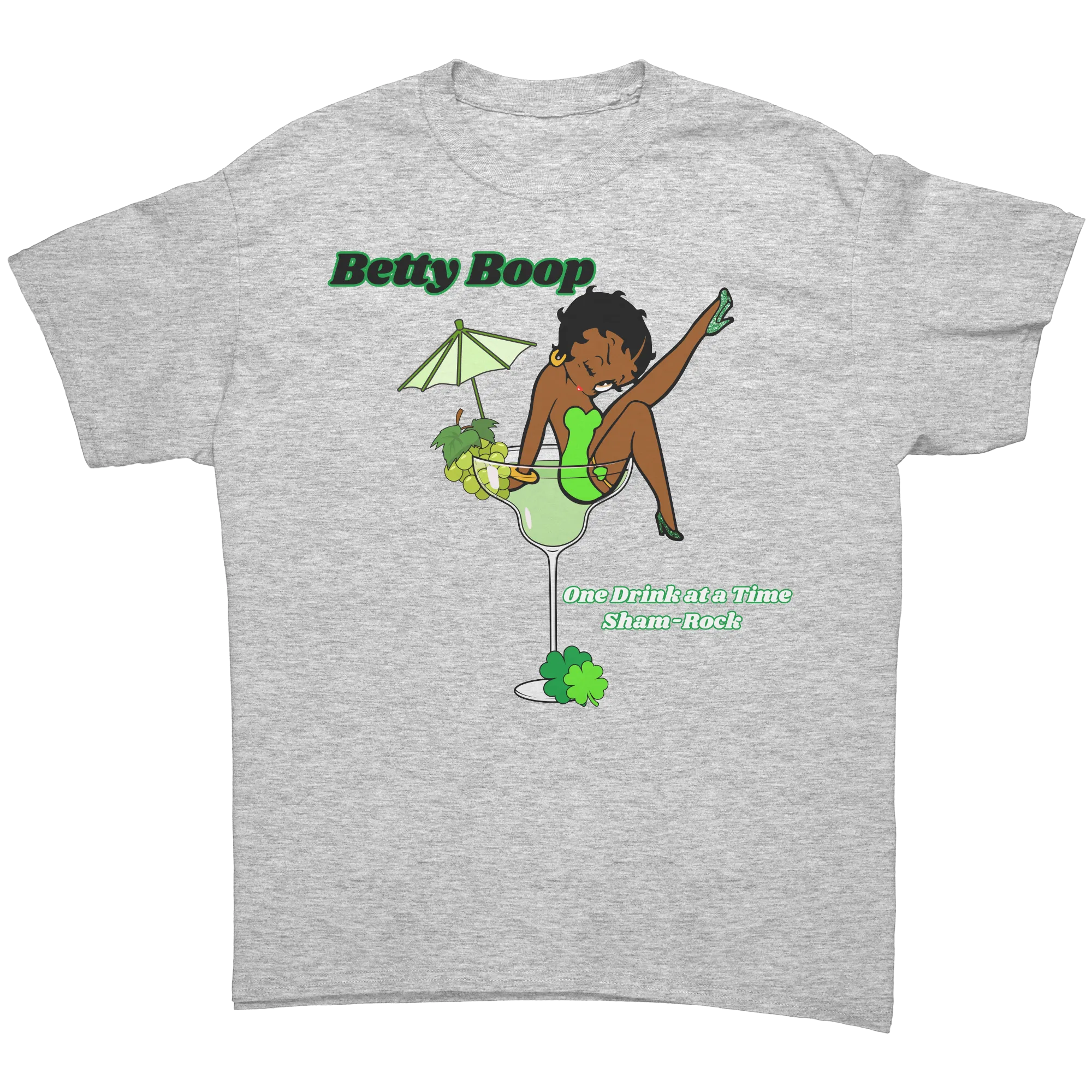 St Patricks Day Shirt, Betty Boop Shirt, Shamrock Shirt, One Drink Shirt, Clover Shirt, St Patricks Day Gift, Irish Shirt, Womens Clothing