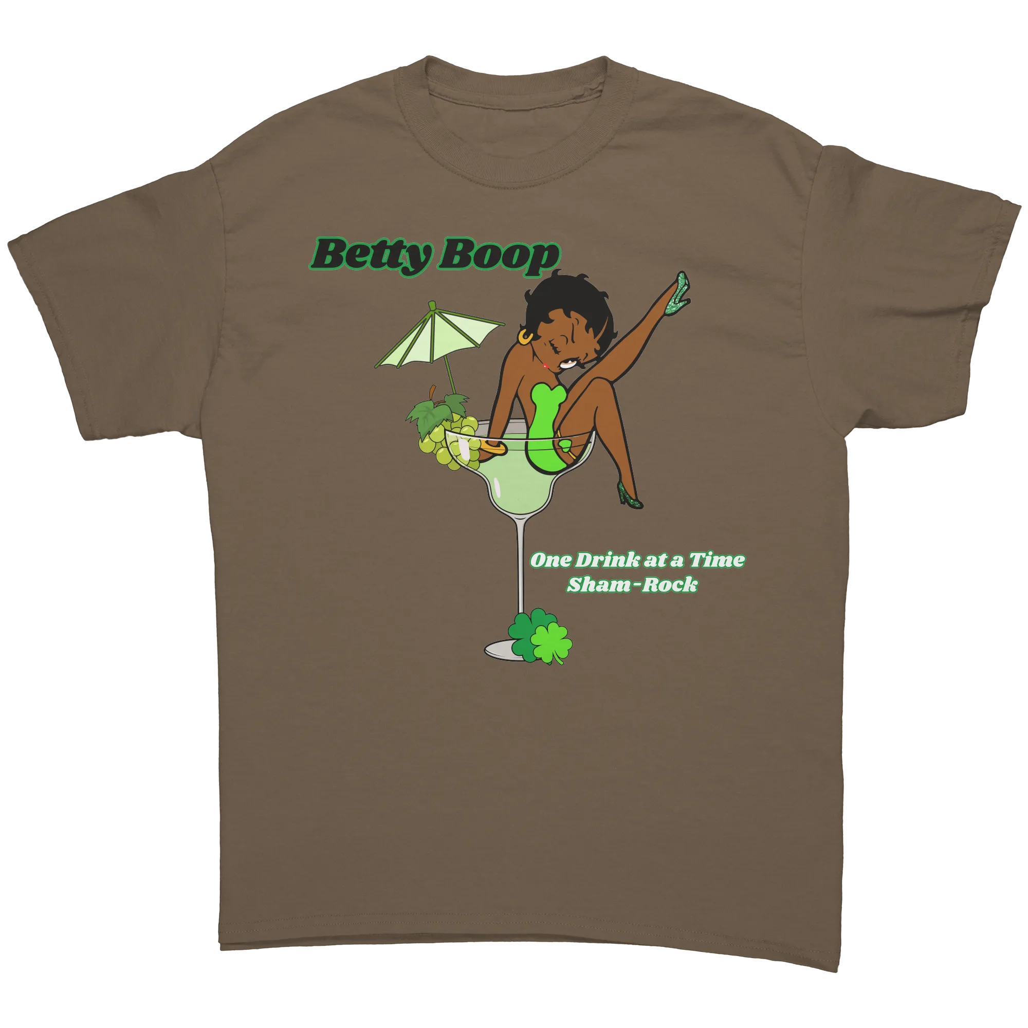 St Patricks Day Shirt, Betty Boop Shirt, Shamrock Shirt, One Drink Shirt, Clover Shirt, St Patricks Day Gift, Irish Shirt, Womens Clothing