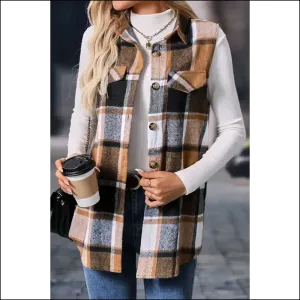 Straw Yellow Plaid Vest: so Bright, It's Almost Responsible  ?️ Needful Things