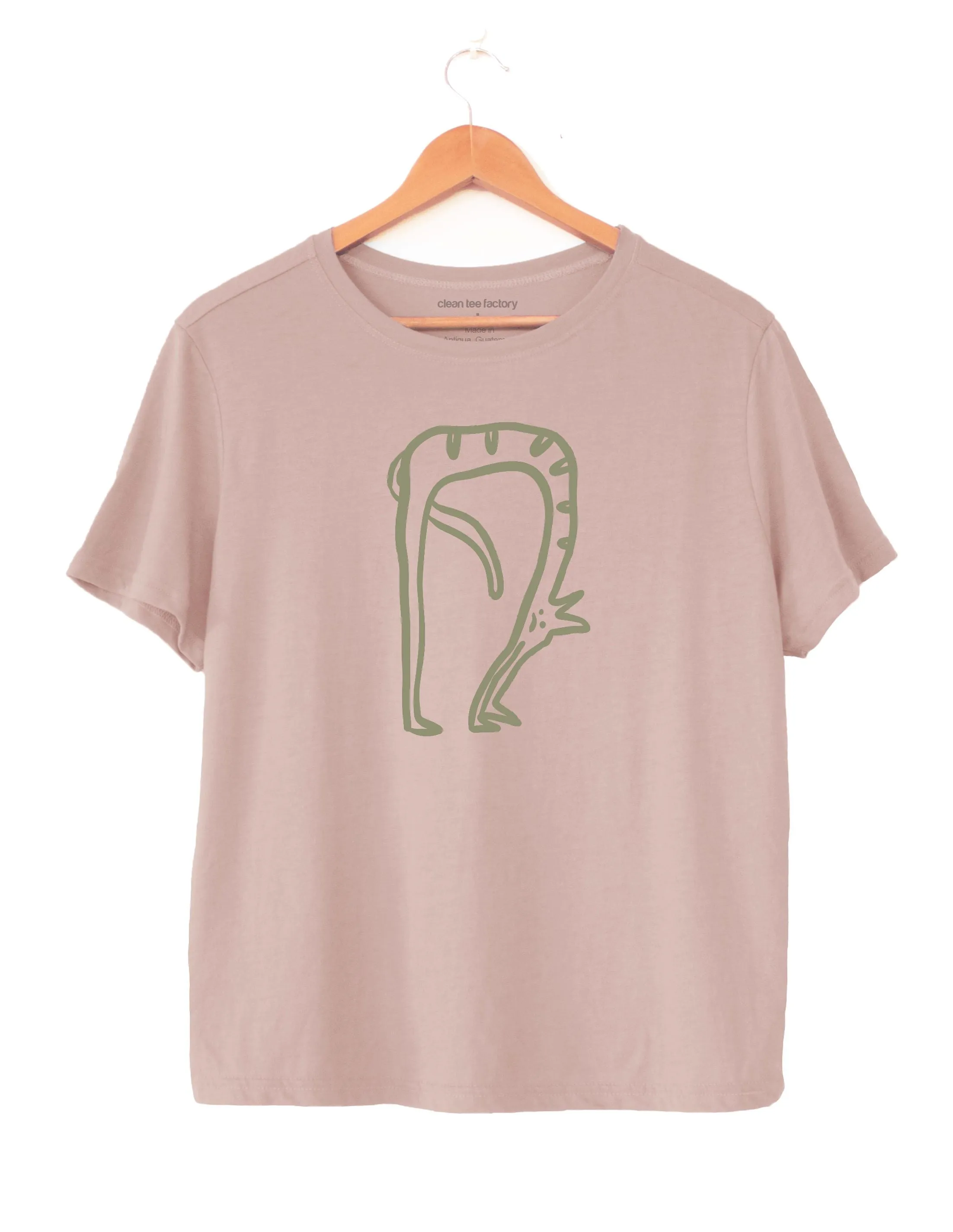 STRETCH - Women's Boxy Tee in Butter Soft Cotton/Modal