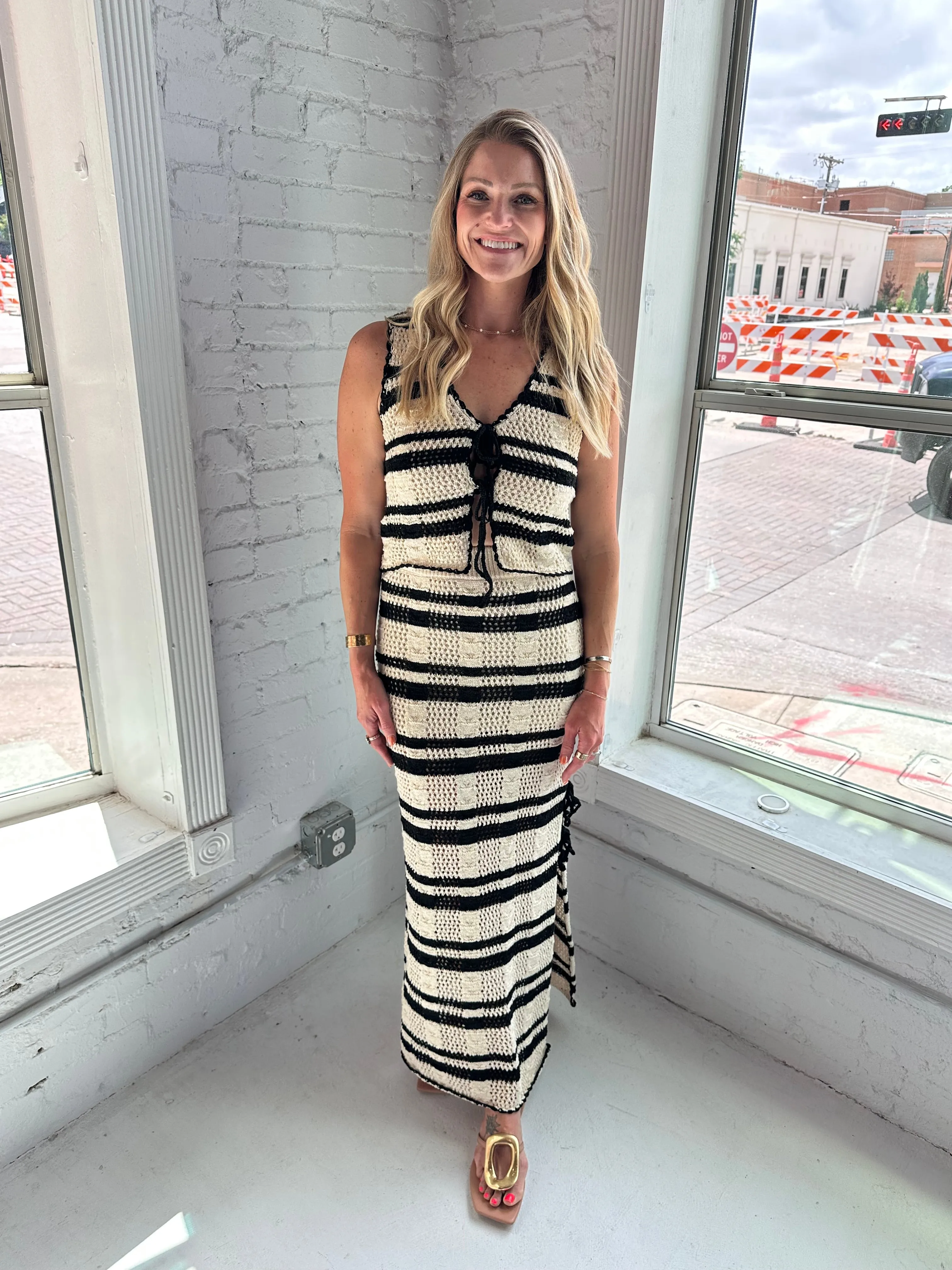 Sundazed Front Tie Vest