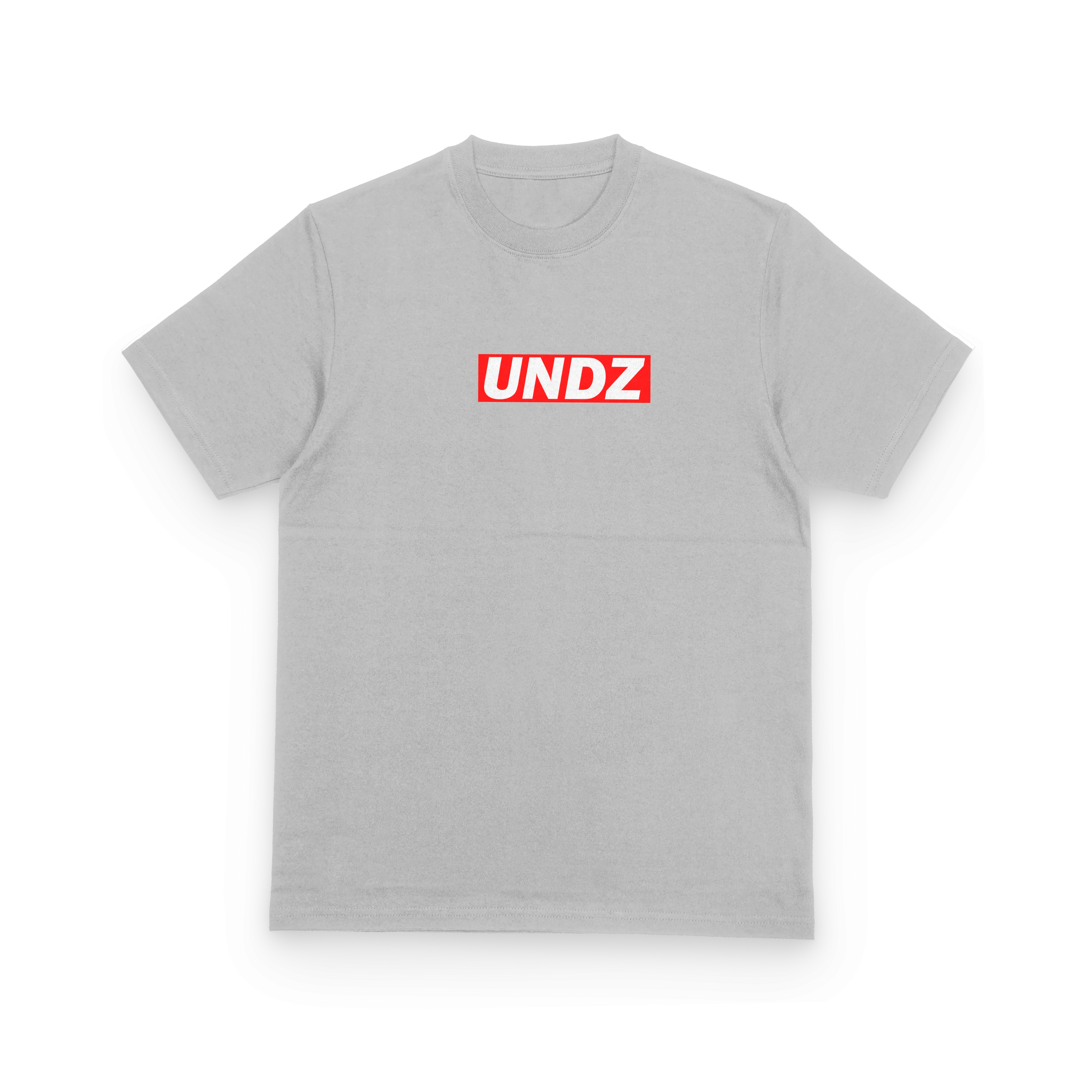 T-SHIRT GREY - UNDZ LOGO CLASSIC