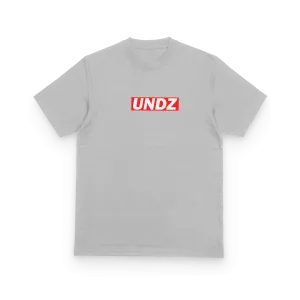 T-SHIRT GREY - UNDZ LOGO CLASSIC