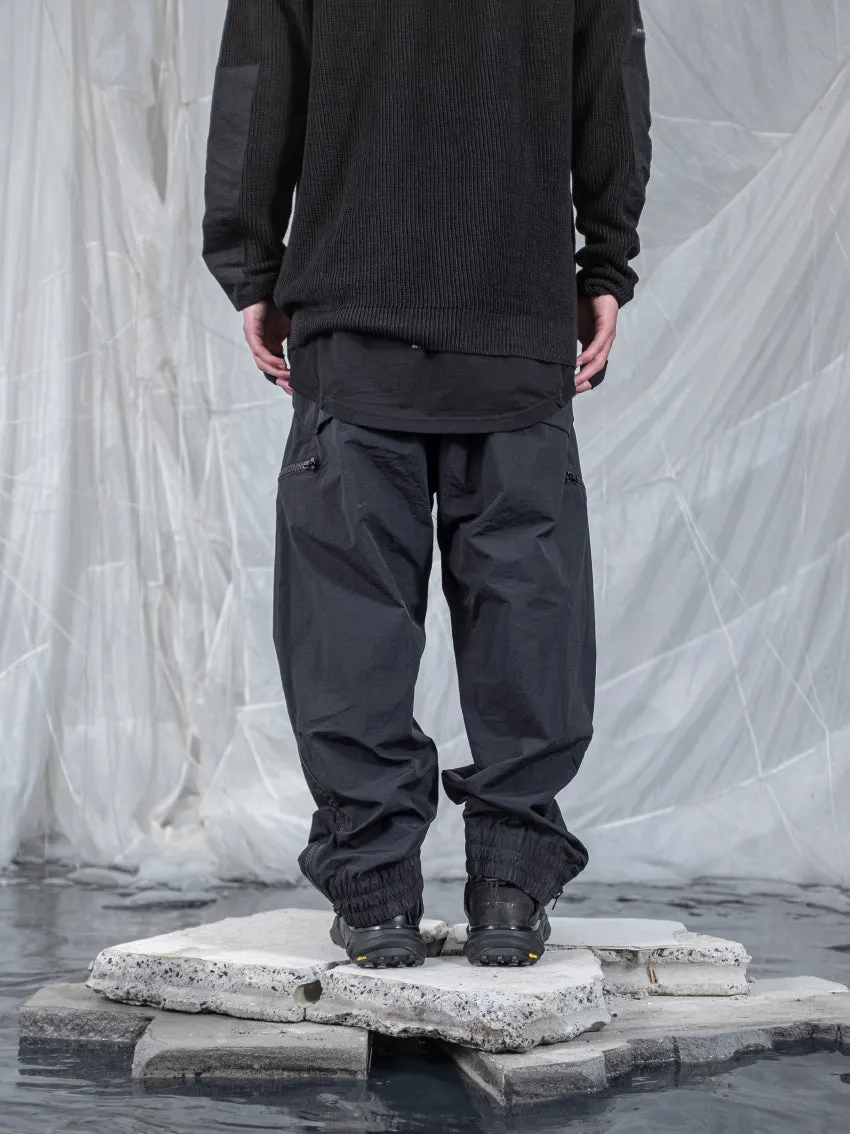 TBN Side Zipper Loose Pants