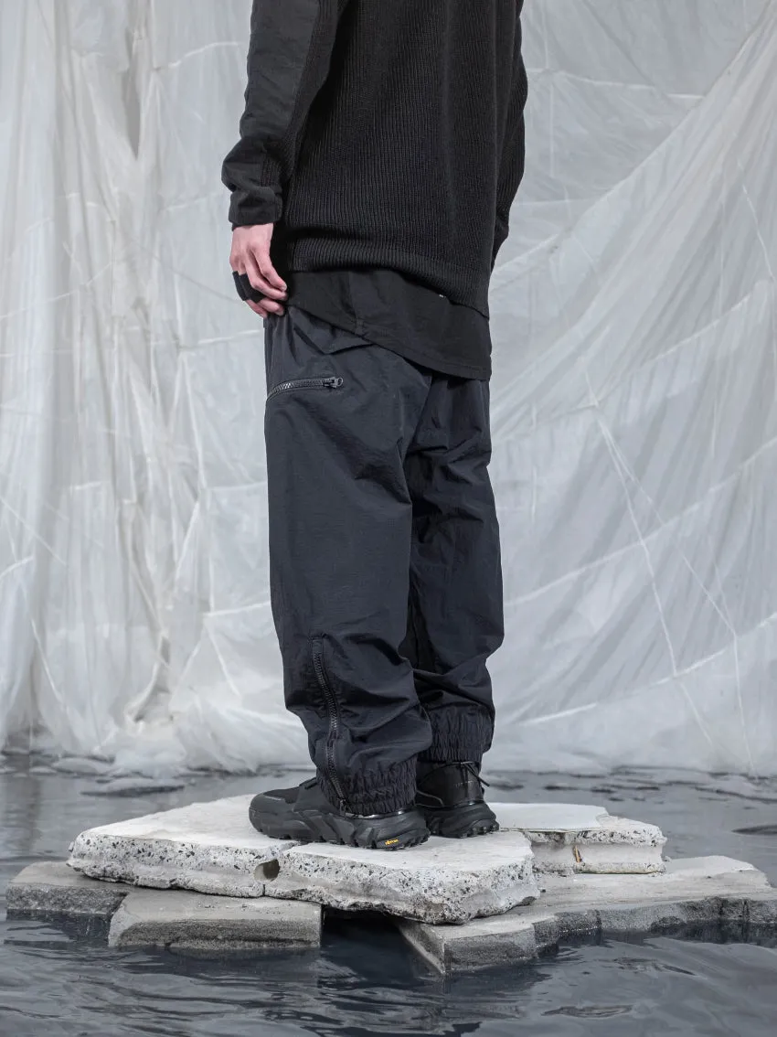 TBN Side Zipper Loose Pants
