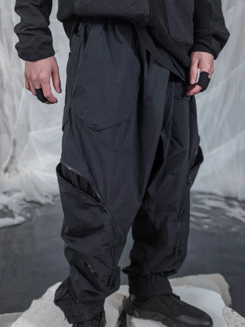 TBN Side Zipper Loose Pants