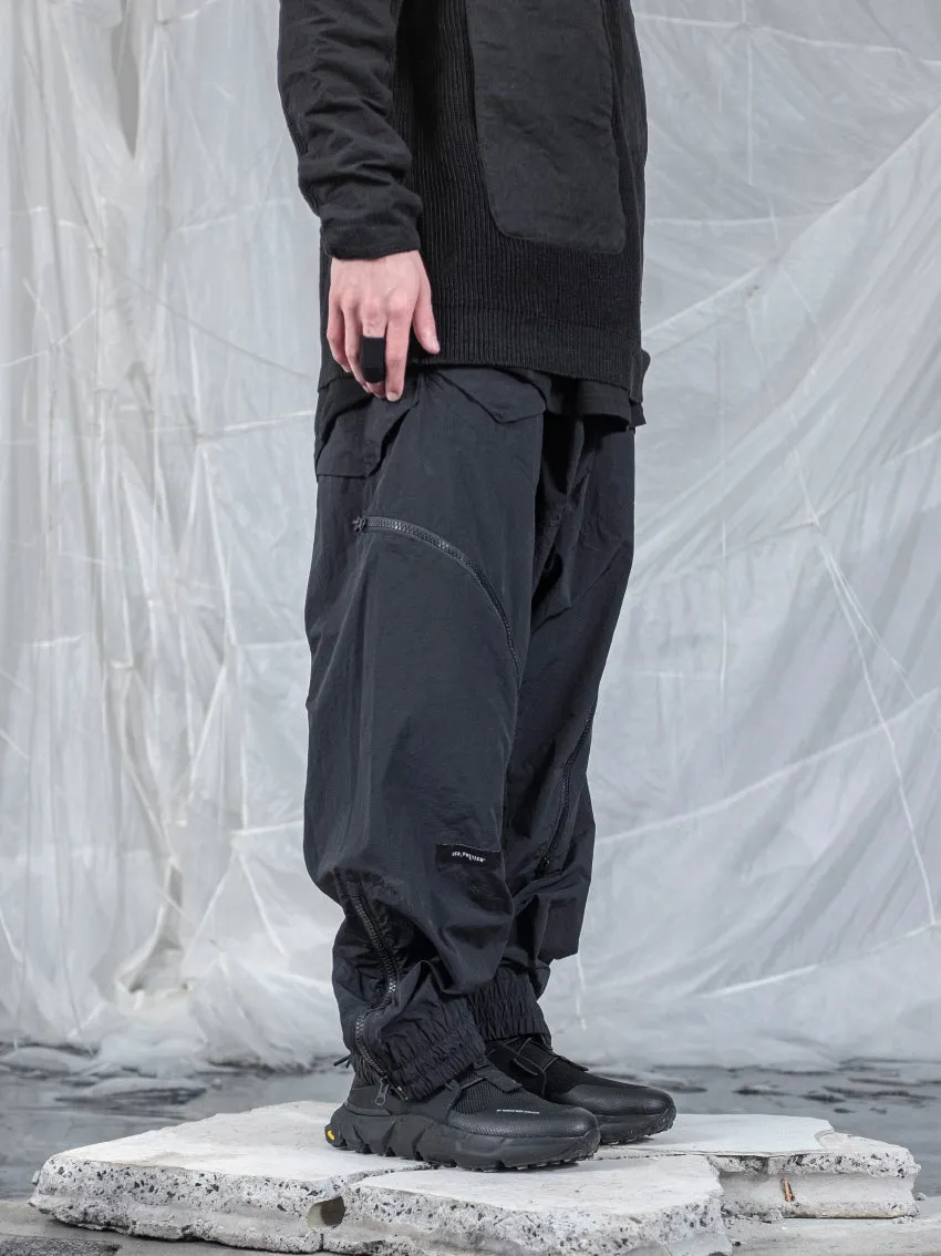 TBN Side Zipper Loose Pants