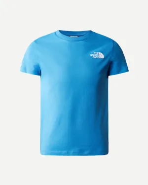 Teens S/S Simple Dome Tee - Super Sonic Blue