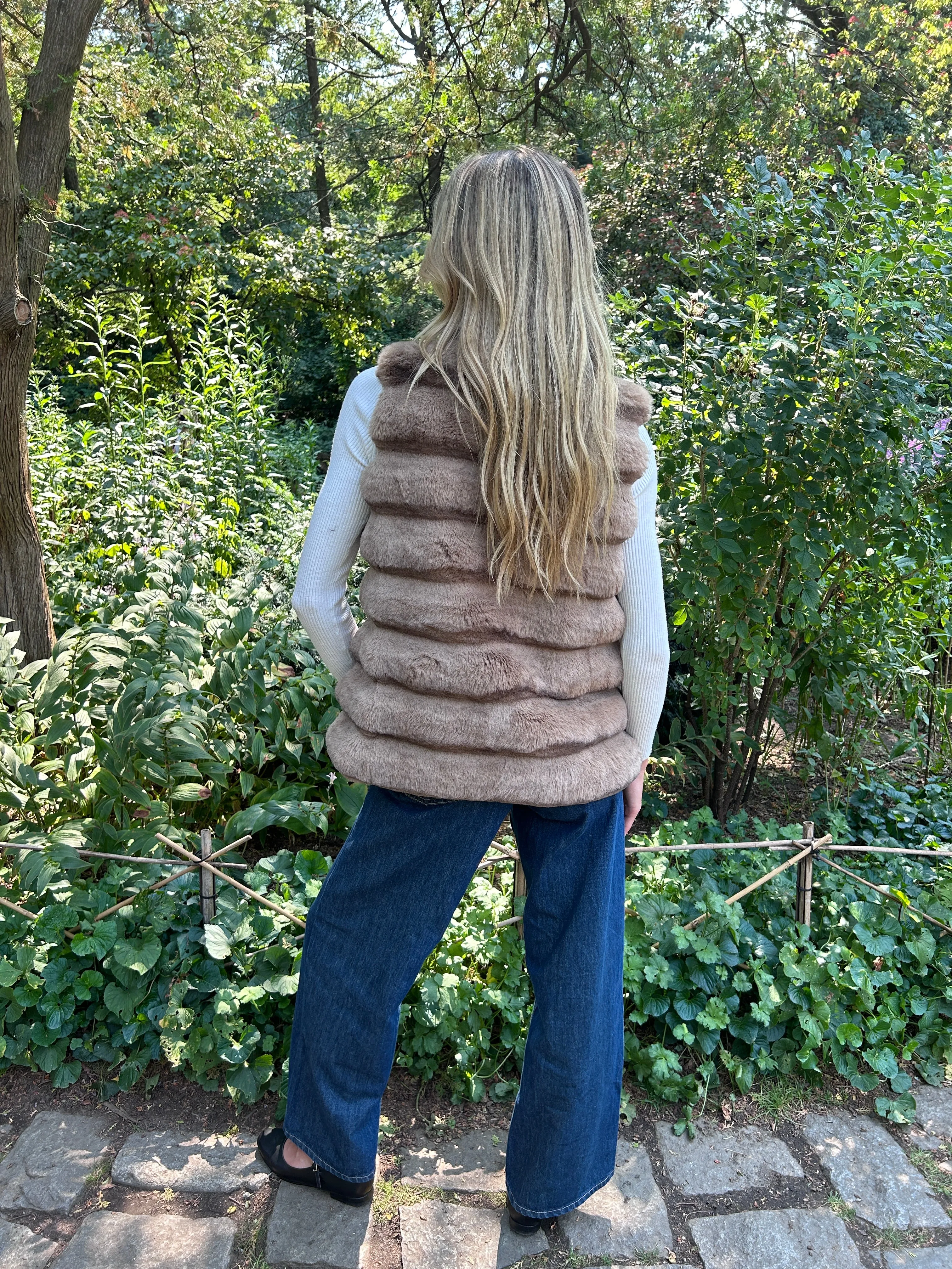 The Bongo Vest Beige