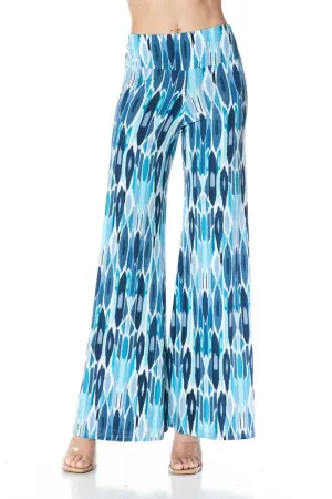 The Oceanic Blue Palazzo Pants