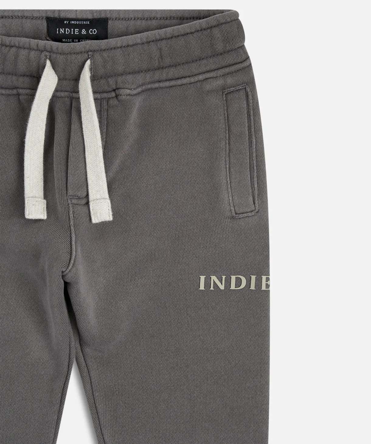 The Oversize Trackie - Charcoal