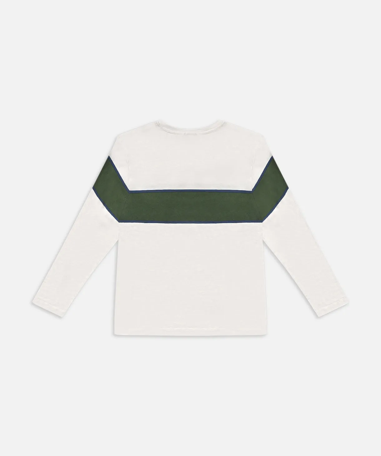 The Ranger L/s Tee - Chalk/Green