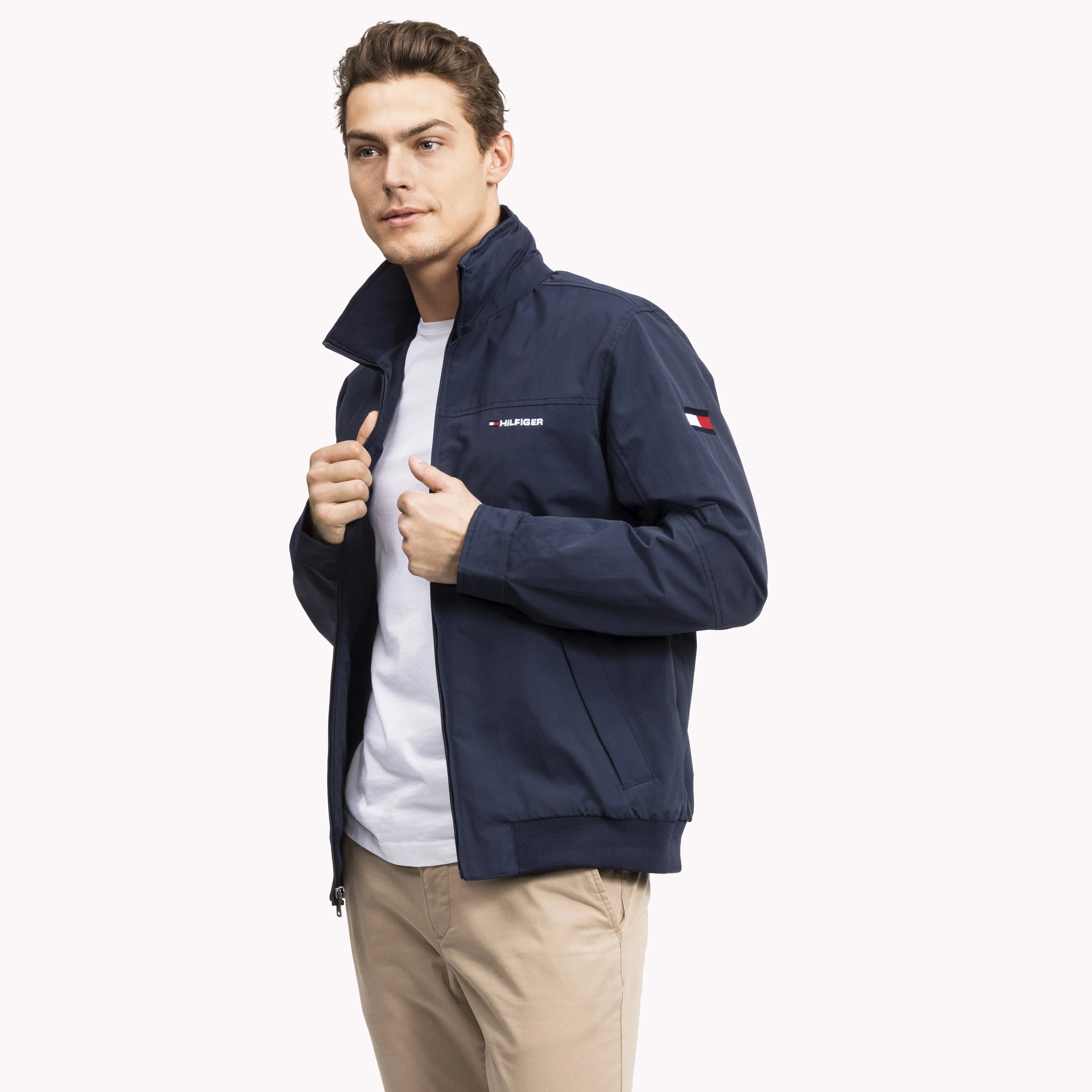 Tommy Hilfiger Mens Yacht Sailing Jacket