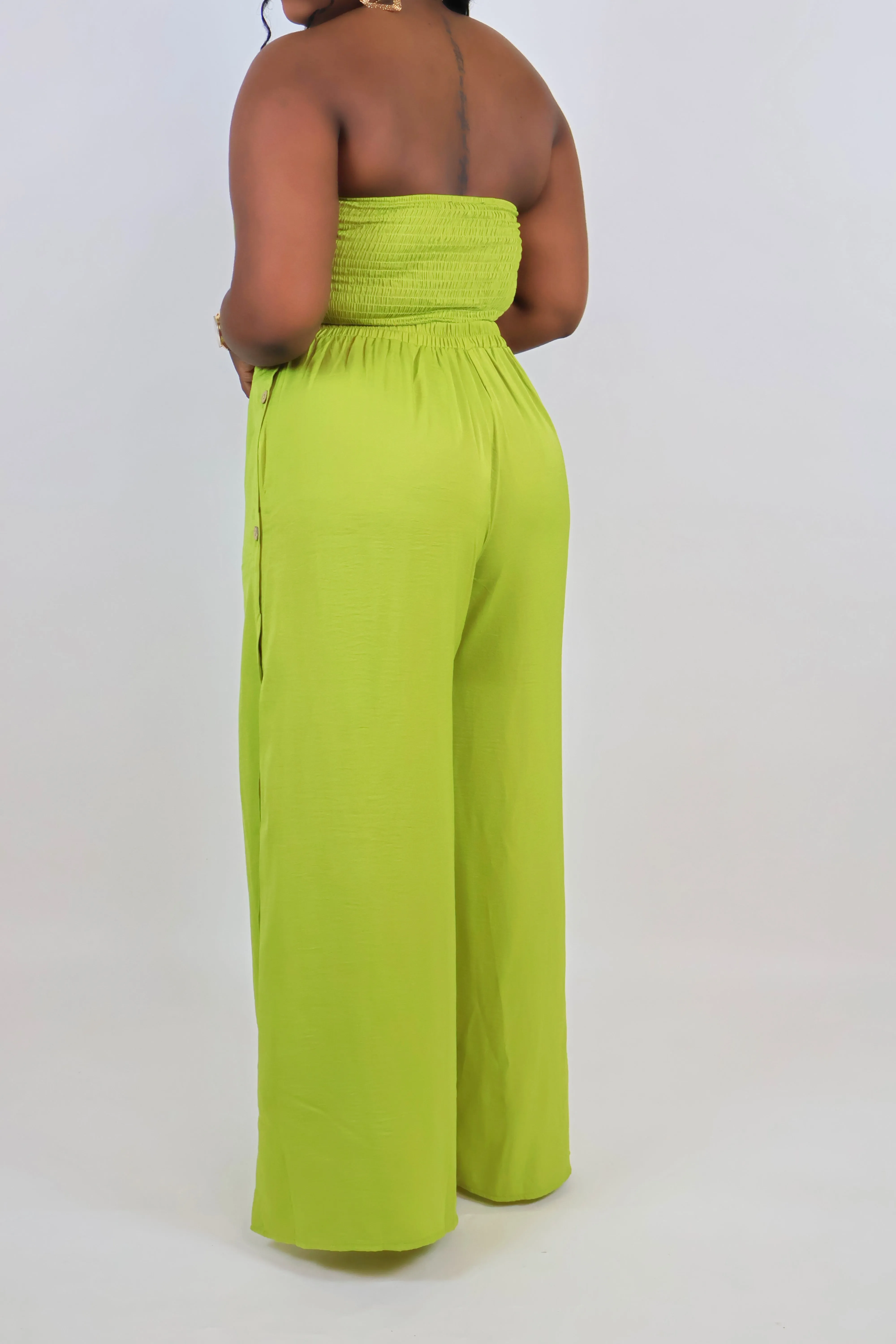 UNTOUCHABLE TWO PIECE SET- LIME GREEN