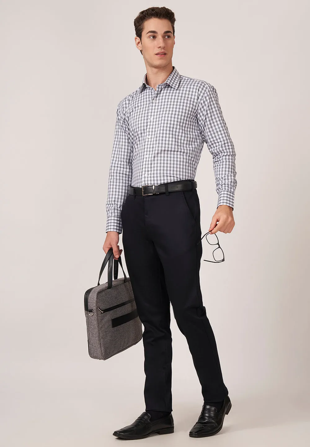 Urban Twist Pure Cotton Formal- Regular Fit  Shirt- 49133