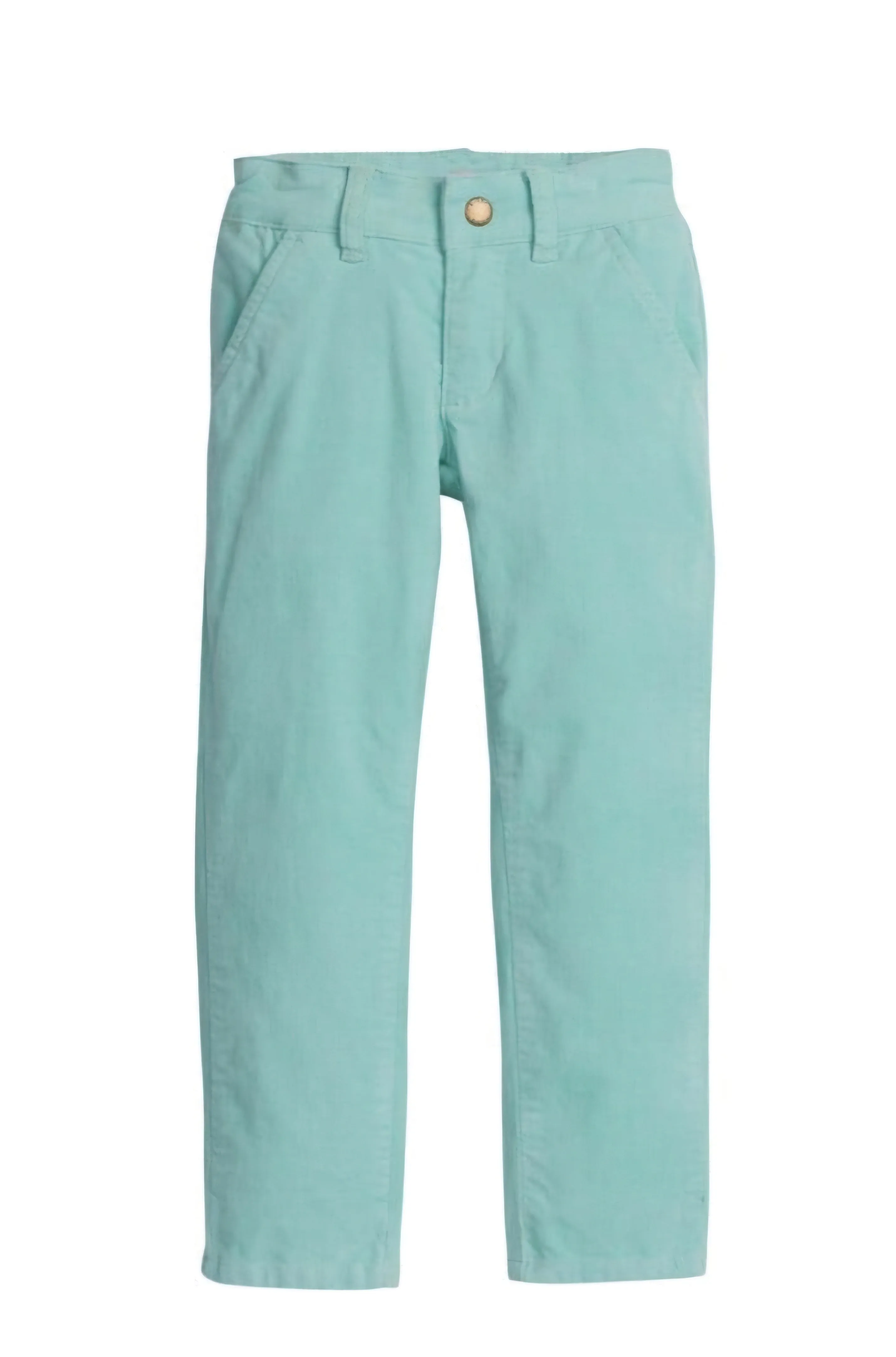 Velvet Twiggy Pants - Aqua