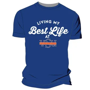Virginia State  | VSU  Best LIFE NAVY Unisex Crew T's (z) (DK)