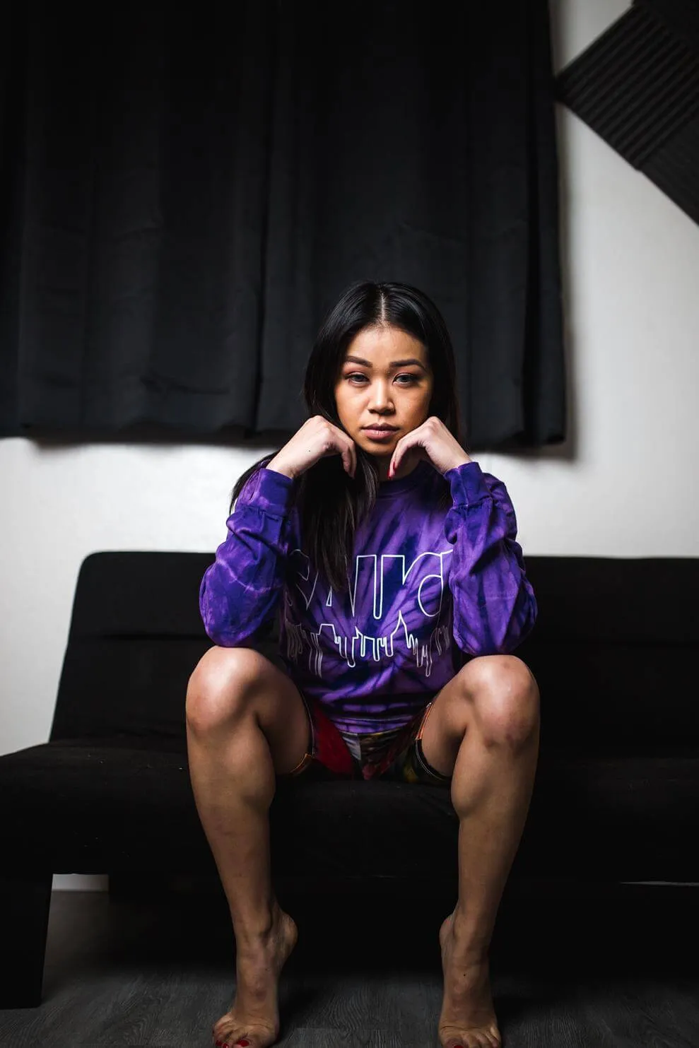 White Sauce Outline | PurpleMill Long Sleeve Tee