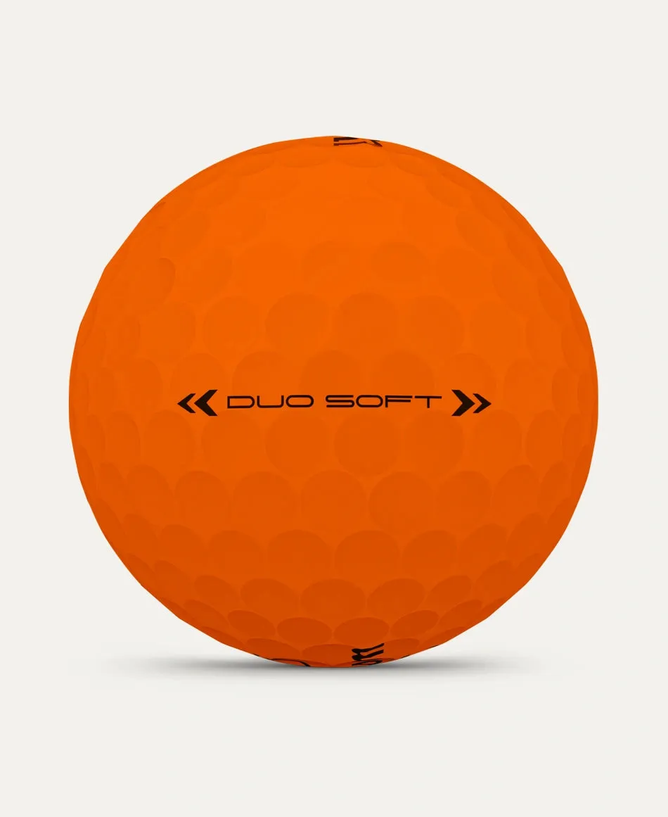 Wilson Duo Soft 2025 Orange Dozen