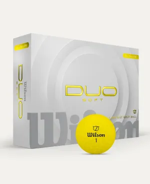 Wilson Duo Soft 2025 Yellow Dozen