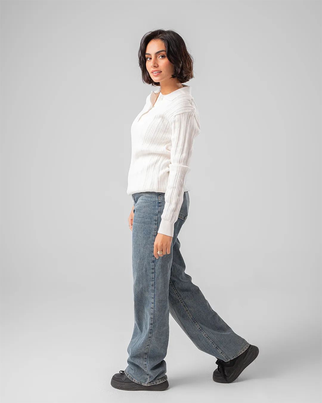 Women Knitted T-shirt