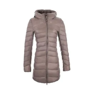 Women Ultra Light Down Jacket Hooded Coat Long Jacket Women Brief Down Jacket Female Jackets With Carry Bag