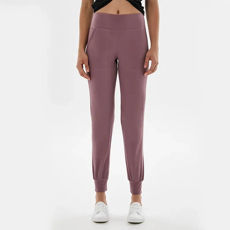 Women's Active Yoga Lounge Sweat Pants with Pockets