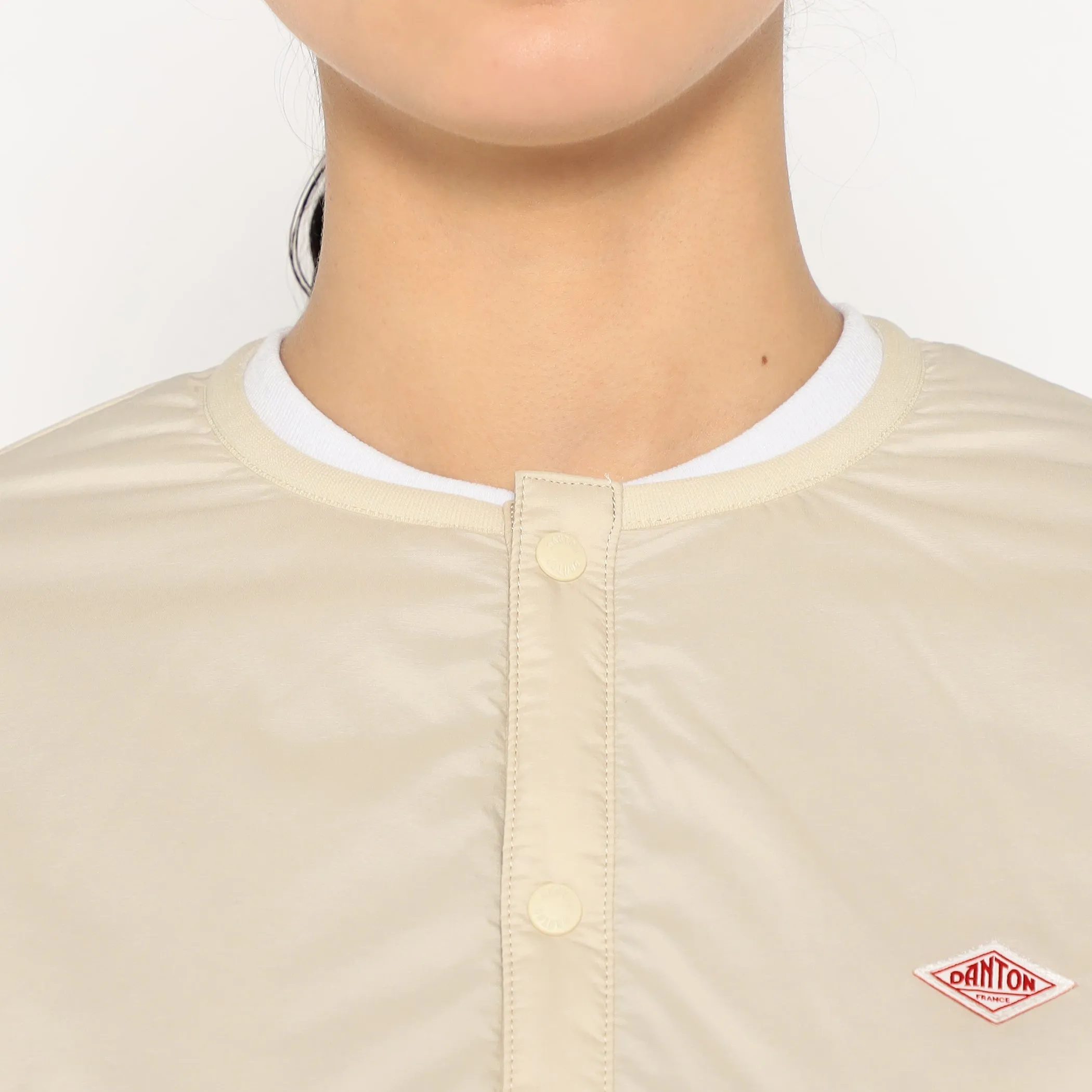 WOMEN'S INSULATION COLLARLESS JACKET