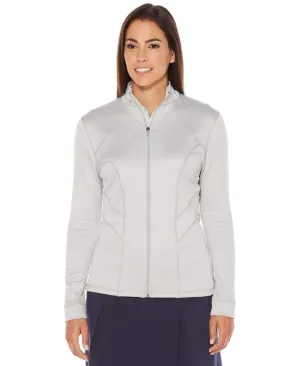 Womens Opti-Dri Heathered Panel Jacket