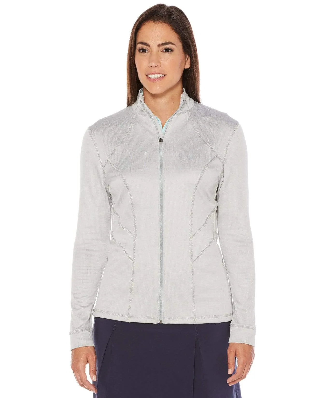 Womens Opti-Dri Heathered Panel Jacket