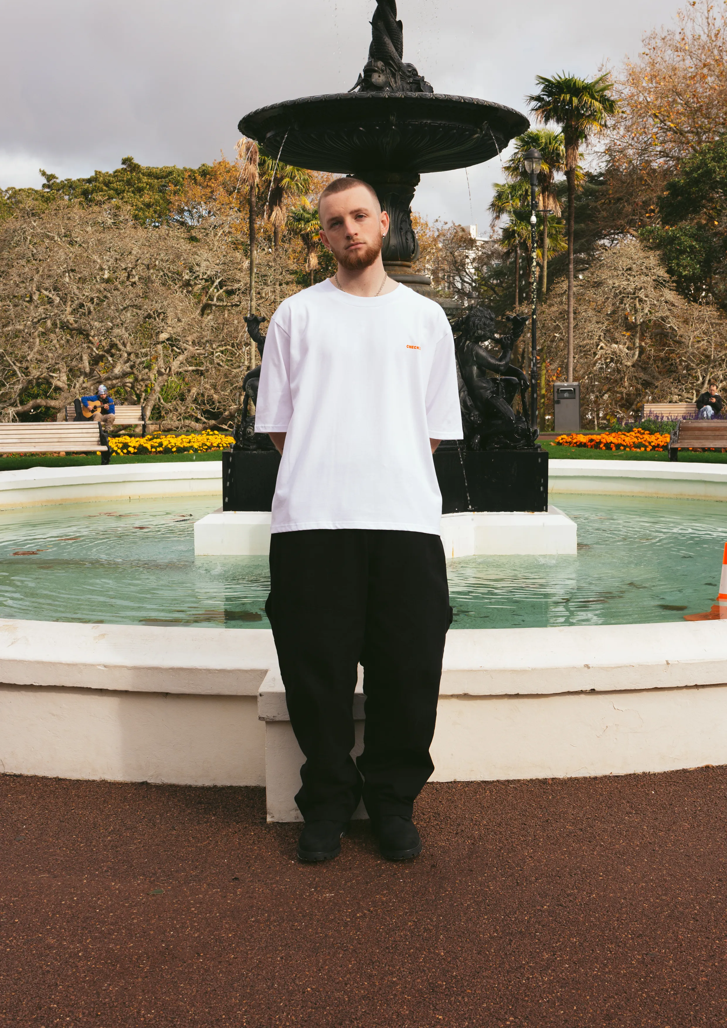 Wordmark T-shirt White