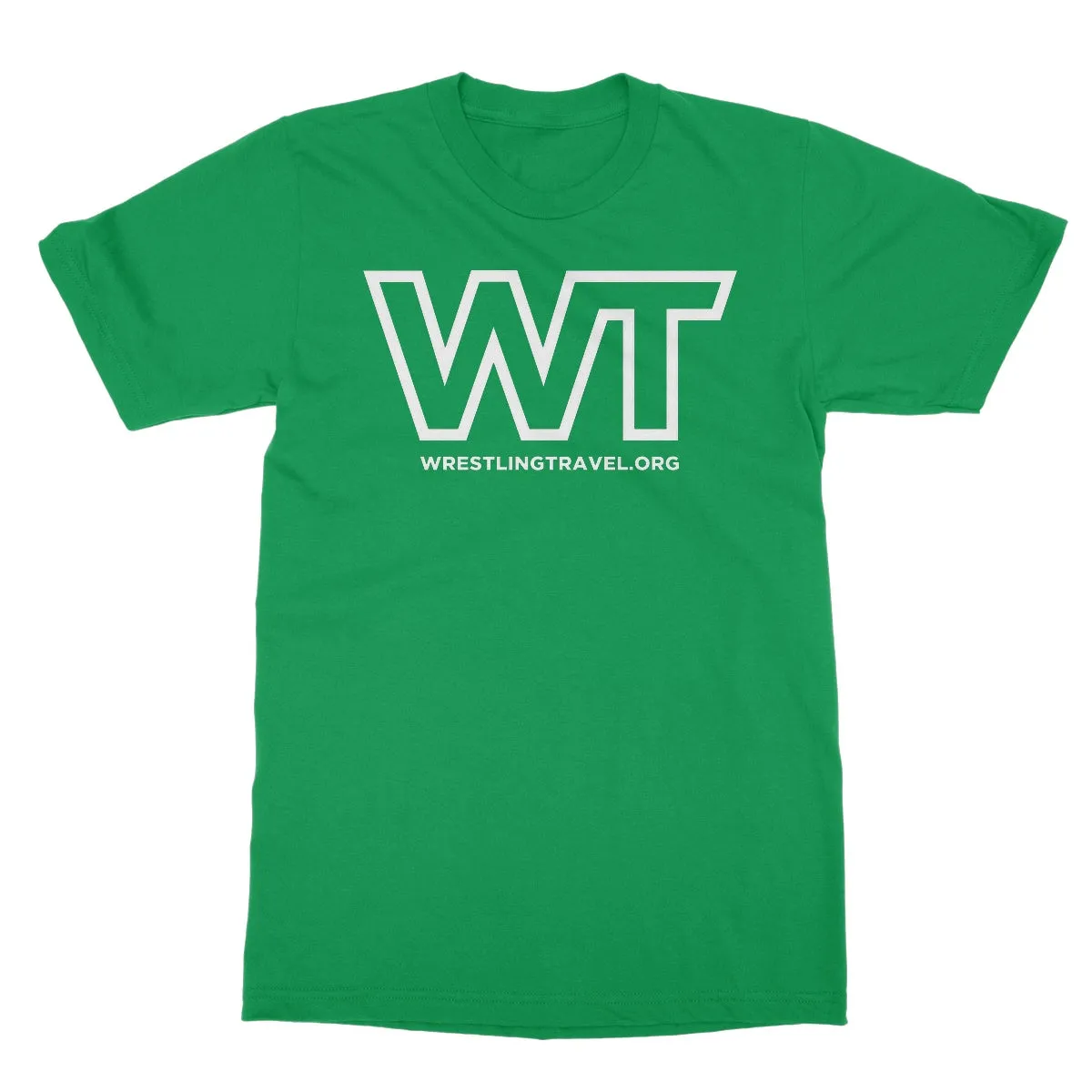 Wrestling Travel Logo Softstyle T-Shirt