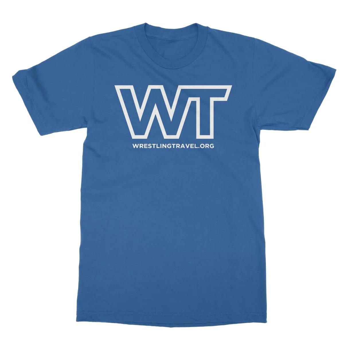 Wrestling Travel Logo Softstyle T-Shirt
