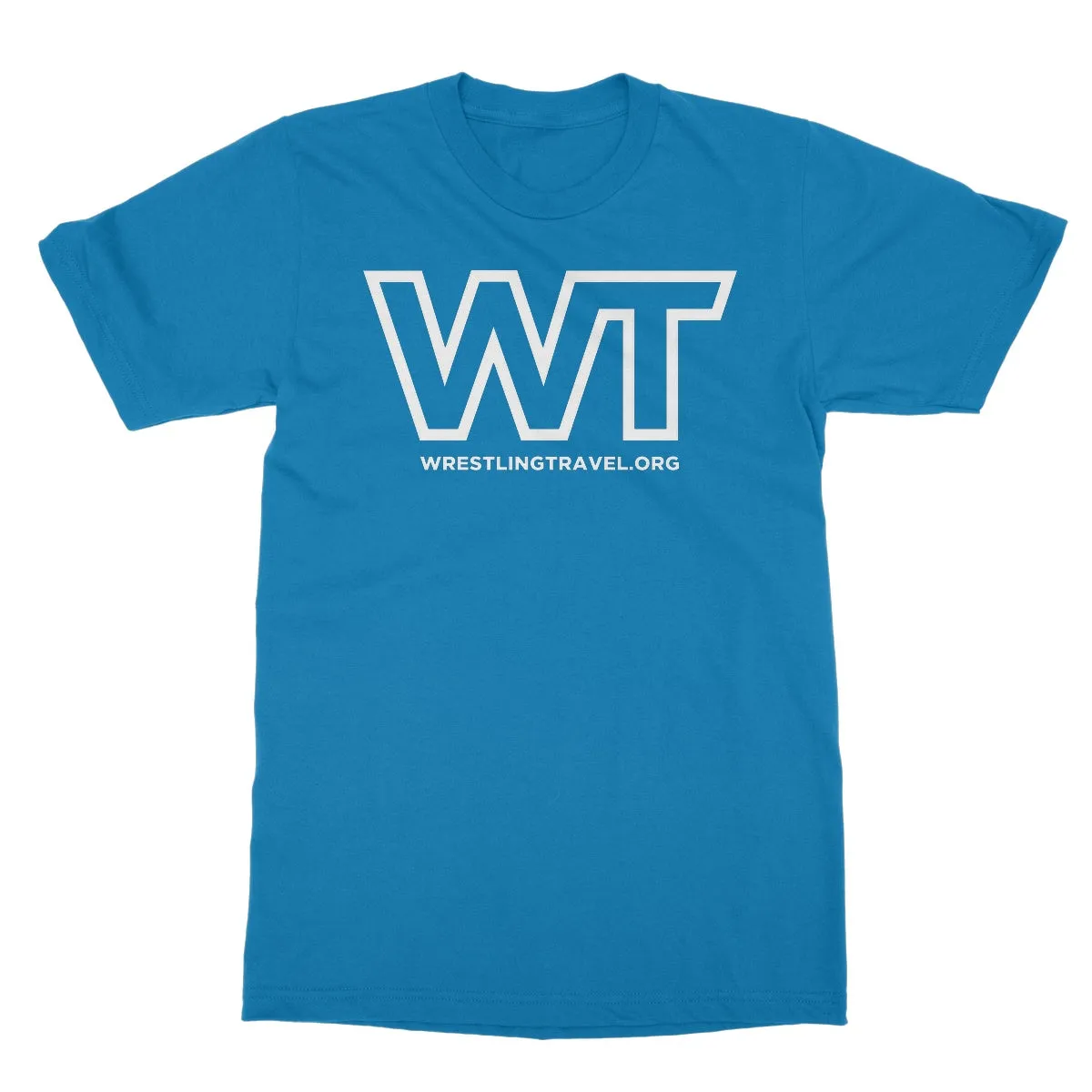 Wrestling Travel Logo Softstyle T-Shirt