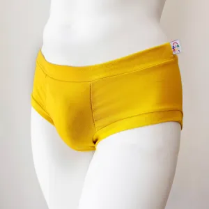 Yellow Pouch Fronted Briefs | Men’s Pants | Organic Cotton Underwear