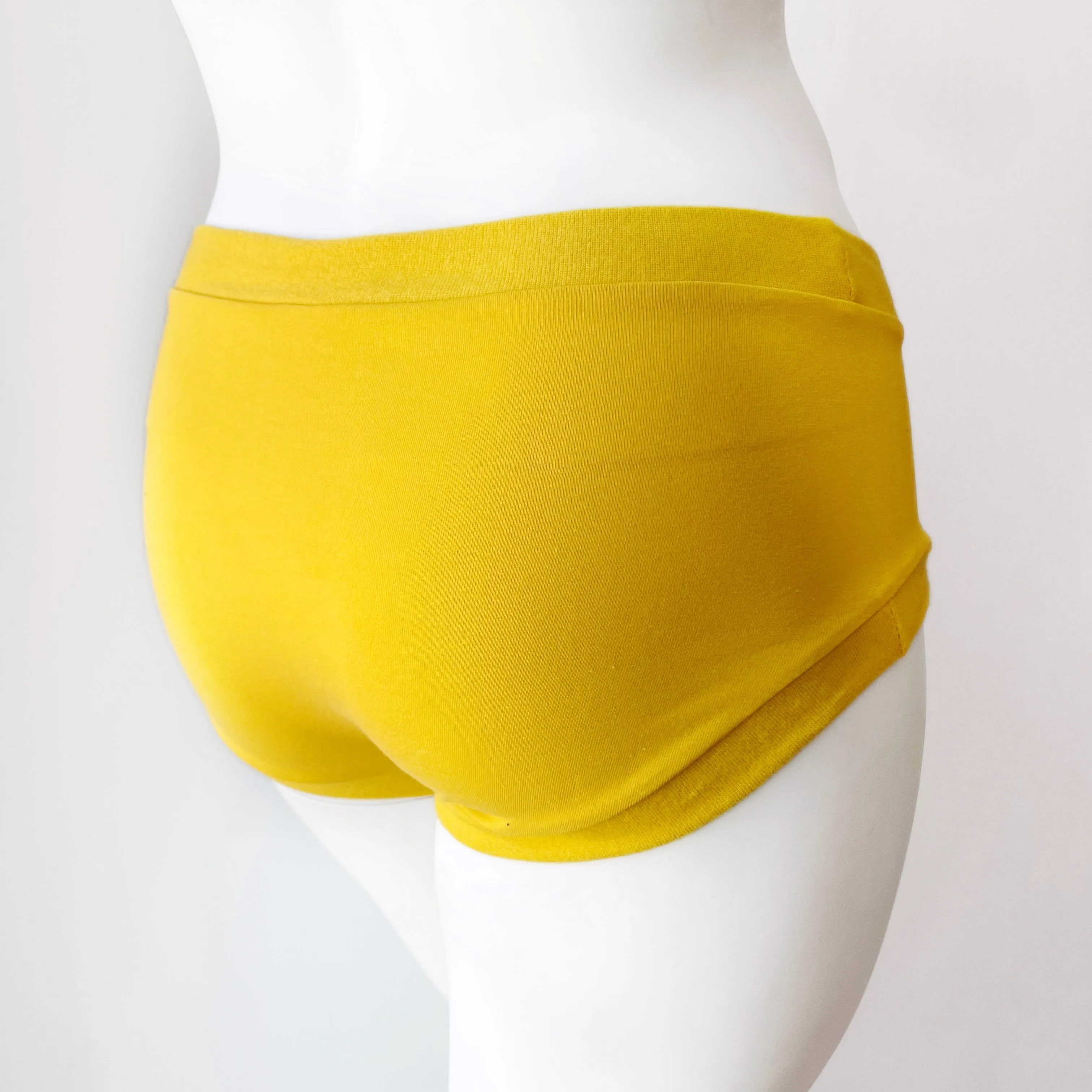 Yellow Pouch Fronted Briefs | Men’s Pants | Organic Cotton Underwear