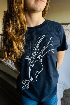 Youth Hay Girl Graphic Tee